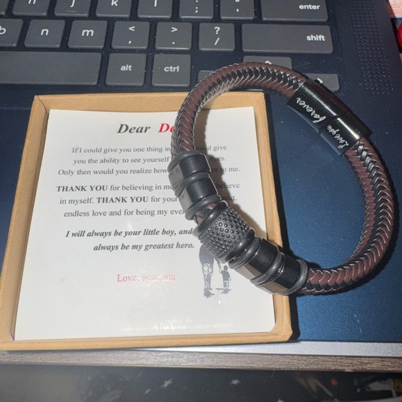 Joycuff Other - Joycuff To Father from Son - Brown and Black Bracelet